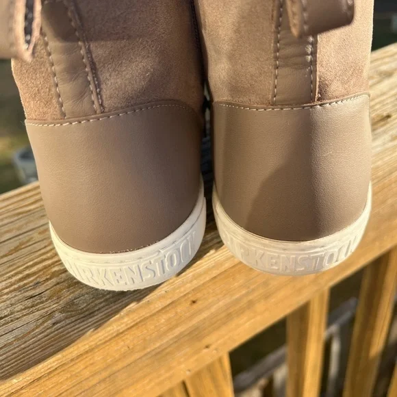 Birkenstock Tan Suede Ankle Booties - Picture 8 of 8